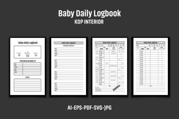 Baby Daily Logbook KDP Interior: A Strategic Tool for Publishing and Parenting Professionals