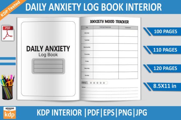 Daily Anxiety Log Book KDP Interior: A Practical Guide to Building a Consistent Tracking System