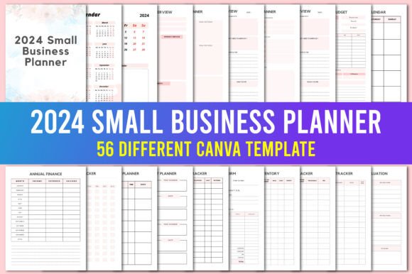 Editable 2024 Small Business Planner