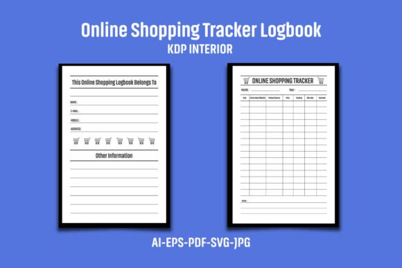 Online Shopping Tracker Logbook KDP Interior – Your Complete Guide to Publishing Success