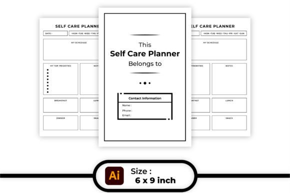 Self Care Planner KDP Interior Printable: A Real-Life Tool for Everyday Balance