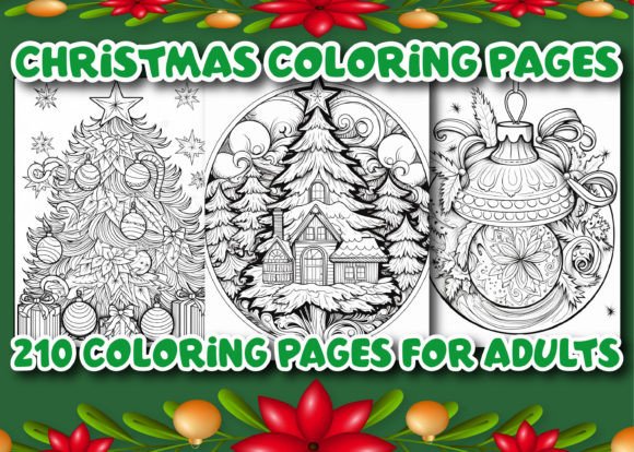 Unlocking the Creative Commerce Opportunity: 210 Christmas Coloring Pages for Adults