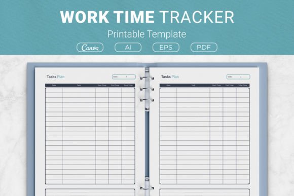 Work Time Tracker Printable Template: A Practical Tool for Managing Your Workday
